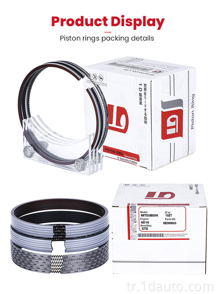 Engine Piston Ring for ISUZU Engine 6HH1